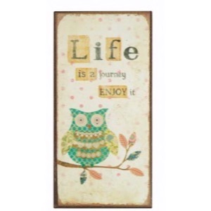 Magnet 5x10cm Life Is A Journey